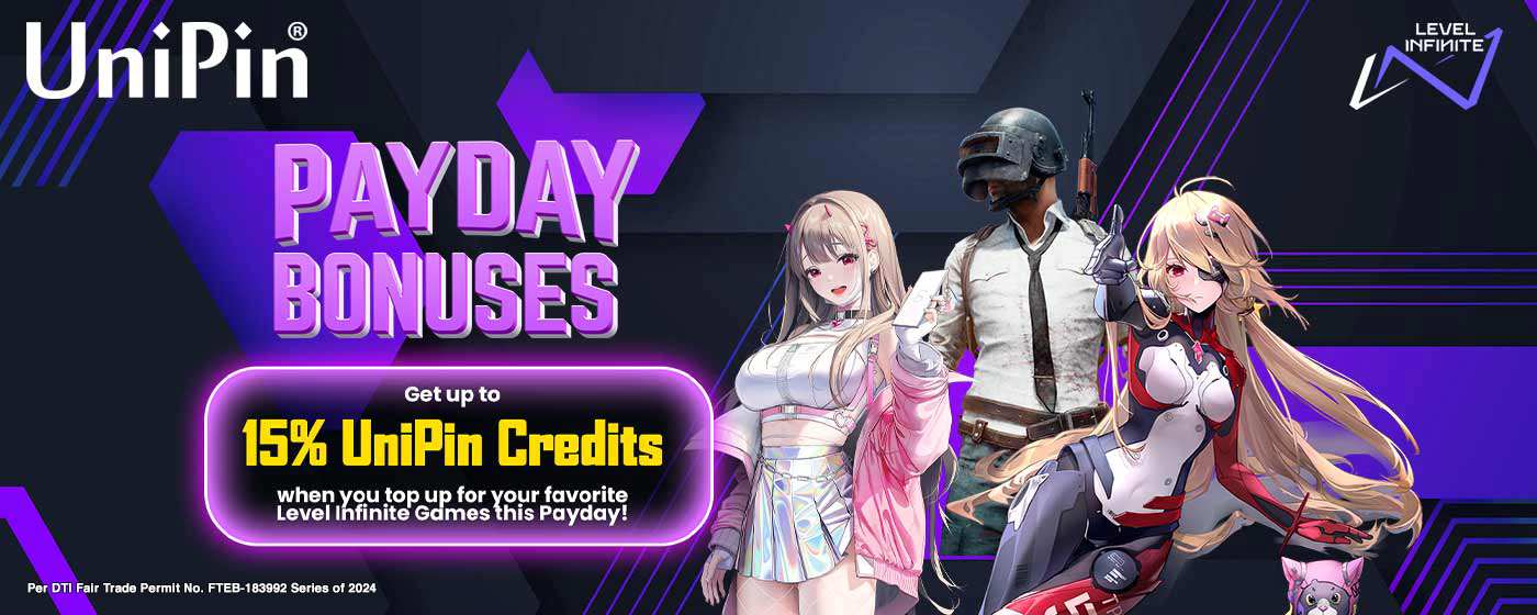 Level Infinite January Payday Bonus (PH)